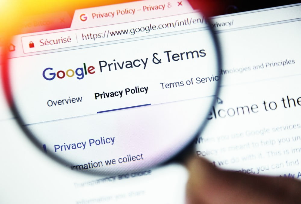 Google addresses user privacy