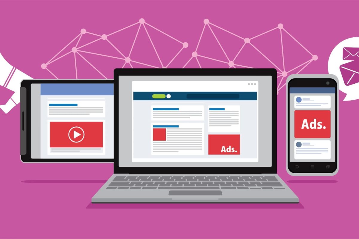 digital advertising illustration